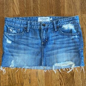 Denim skirt